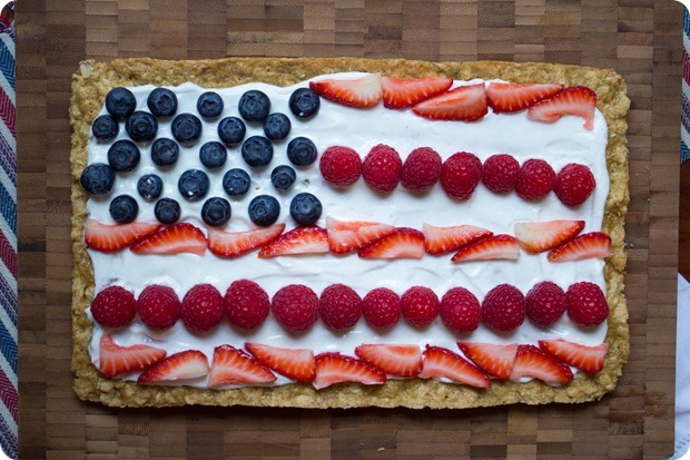 4th of July cookie cake