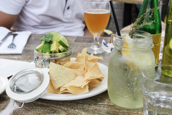 Lemon thyme spritzer from Cody's in La Jolla