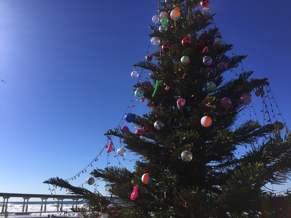 Outdoor Christmas tree